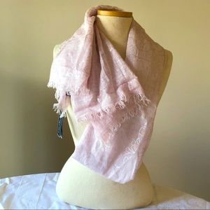 FRAAS Scarf Wrap Pink NWT